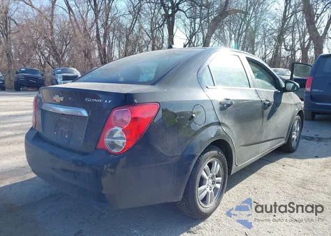 2016 Chevrolet Sonic Lt Auto from USA, damaged, VIN 1G1JC5SHXG4119858